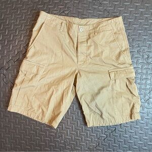 Patagonia Mens Hiking Khaki Cargo Shorts Size 32